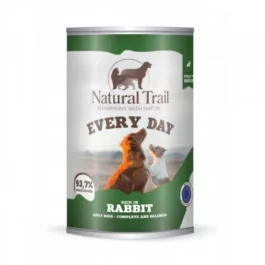 NATURAL TRAIL Every day Karma mokra dla psów bogata w królika 400g