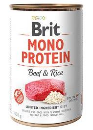 Brit Mono Protein Adult Beef&Rice Mokra Karma dla psa 400g