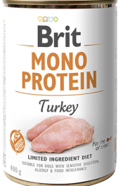 Brit Mono Protein Adult Turkey Mokra Karma dla psa 400g