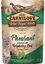 Carnilove Adult Pheasant&Raspberry Leaf Mokra Karma dla kota 85g