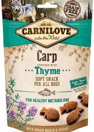 Carnilove przysmak dla psa semi moist snack Carp with thyme 200g