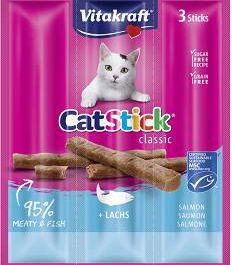 Vitakraft Kabanosy Cat Stick Mini łosoś dla kota 3szt.