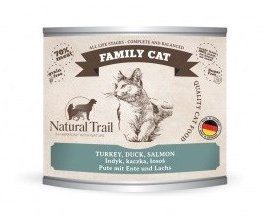Natural Trail Cat Family – indyk, kaczka, łosoś 200g karma dla kota