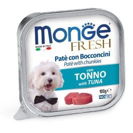 MONGE Fresh pasztet tacka 100g karma dla dorosłego psa tuńczyuk
