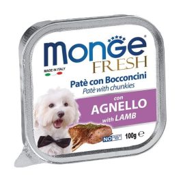 MONGE Fresh pasztet tacka 100g karma dla dorosłego psa jagnięcina