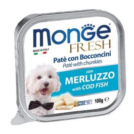 MONGE Fresh pasztet tacka 100g karma dla dorosłego psa dorsz