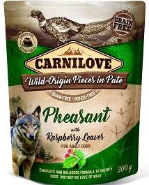 Carnilove Adult Pheasant&Raspberry Leaves Mokra Karma dla psa 300g SASZETKA
