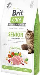 Brit Care Cat Grain-Free Senior&Weight Control Sucha Karma dla kota 400g