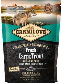 Carnilove Adult Fresh Carp&Trout Sucha Karma dla psa 1.5kg