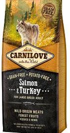Carnilove Adult Large Salmon&Turkey Sucha Karma dla psa  12kg