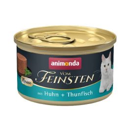Animonda Vom Feinsten Mousse karma dla kota w musie 85g Kurczak + Tuńczyk
