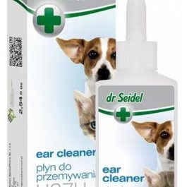 Dr Seidel Płyn do przemywania uszu dla psów i kotów 75ml